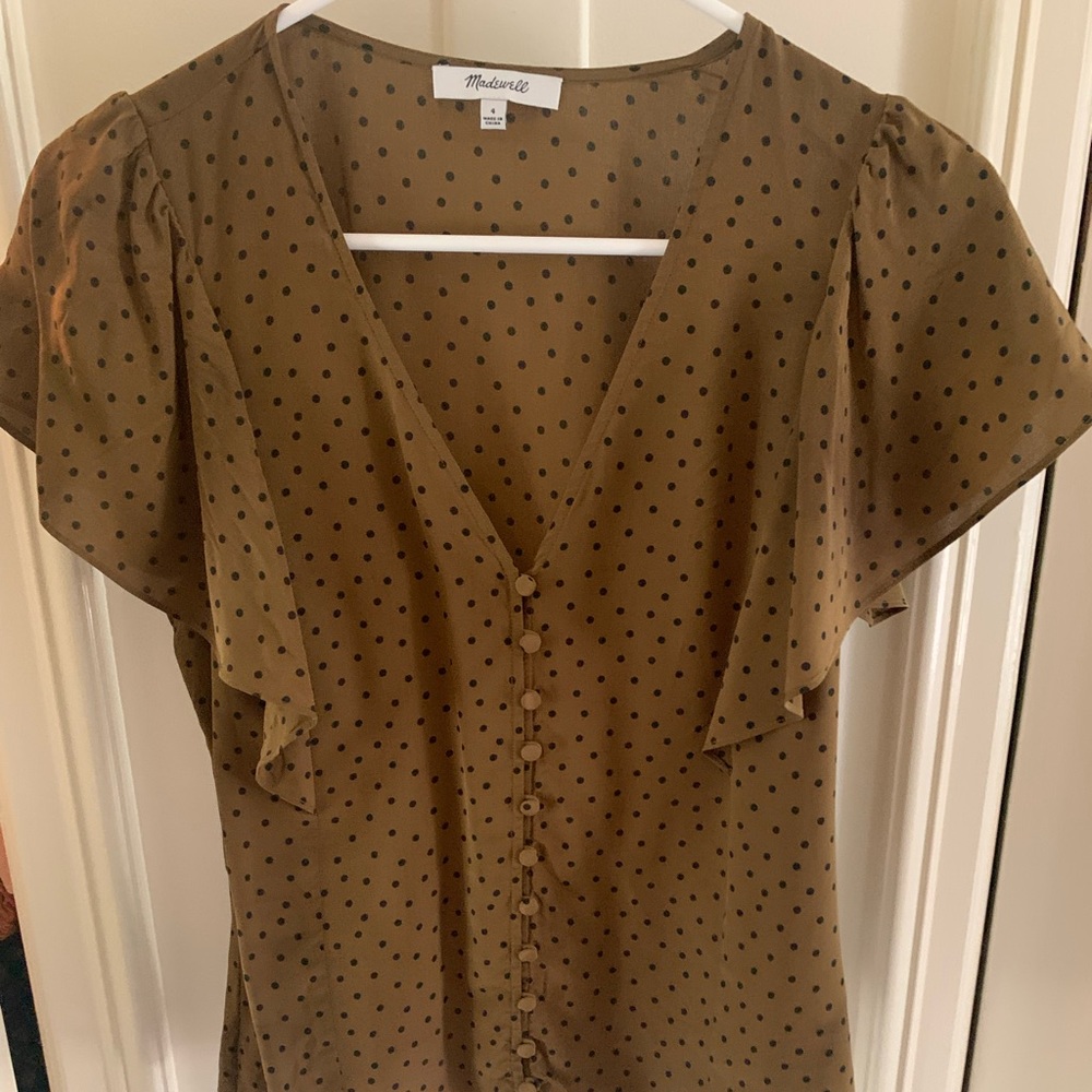 NWOT Madewell Carmelina blouse